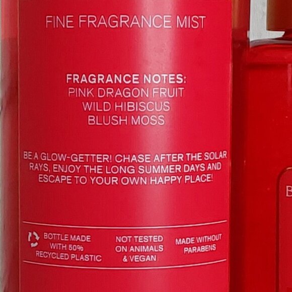BATH & BODY WORKS 'PINK PARADISE' 'DRAGON FRUIT & HIBISCUS' BODY CARE DUO SET - Picture 10 of 16
